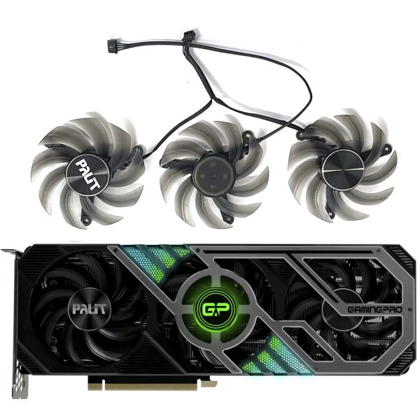 Pads 82mm FD8015U12D TH8015S2HPC001 RTX3080TI GPU -Lüfter für Palit Geforce RTX 3060 Ti 3070 3070ti 3080 3080ti gekühlte Graphics -Fan -Fan -Fan -Fan -Fan