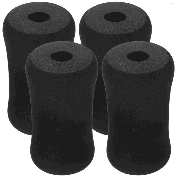 Aksesuarlar 4 PCS Ayak Pad Silin Kılıf Fitness Ekipman Mat Spor Salonu Egzersiz Köpük Padleri Müdürler Köpükler Bacak Uzatma için Değiştirme