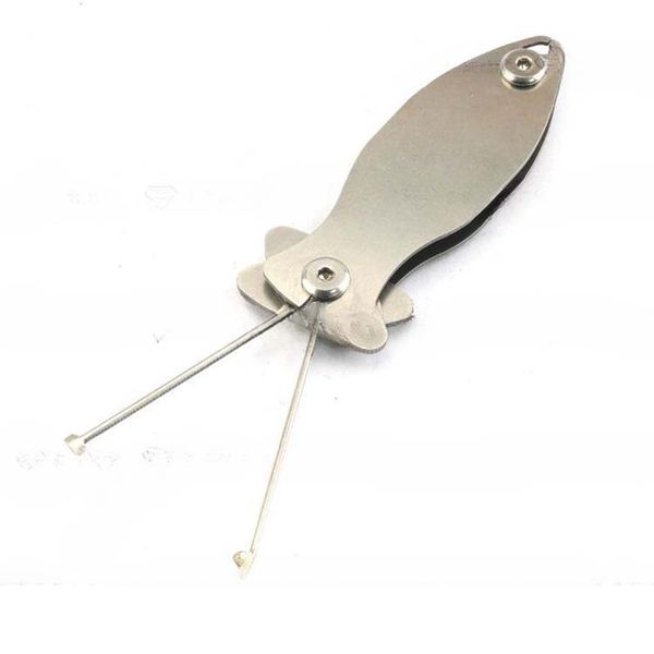 Letzte HUK -Faltfalt -Sperre 2 -PCs Edelstahlsperrung Öffnen Sie das Tool Fast Opener Sperre Schlossertool