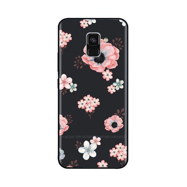 Custodia per Samsung Galaxy A8 2018 A530 A530F Case A8S COPERCHIO DI TELEFONO SILICO SOFT per Samsung A8 Plus 2018 A730 A730F Borsa della custodia A730F