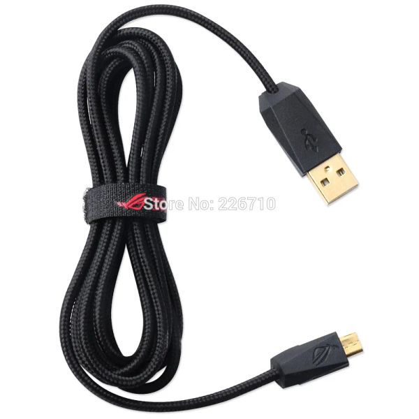 Acessórios Novo cabo/fio de carregamento micro USB de alta qualidade para AS.US P501 ROG Gladius II Mouse