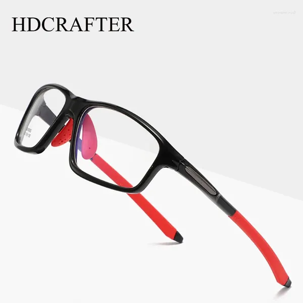 Occhiali da sole cornici Hdcrafter uomini Sports occhiali TR90 Optico Myopia Esili OCULOS DONNE PRESCRIZIONE PRESCRIZIONE GOGLI CICLING
