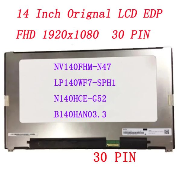 Bildschirm 14.0 IPS Laptop LCD -Bildschirm LED -Anzeige Nontouch 1920x1080 30pin EDP LP140WF7SPH1 FIT NV140FHMN47 für Dell Latitude 7480 7490