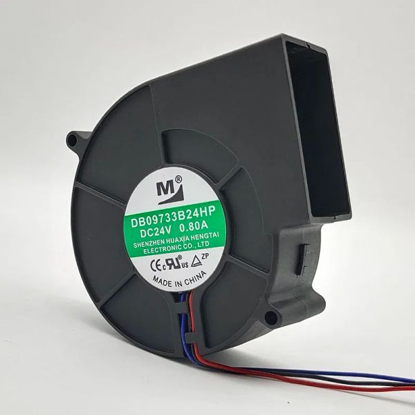 Pads Новый вентилятор охлаждения процессора для DB09733B24HP DC 24V 0,80A 9CM Turbine Blower Cooler вентилятор 97*97*33 мм