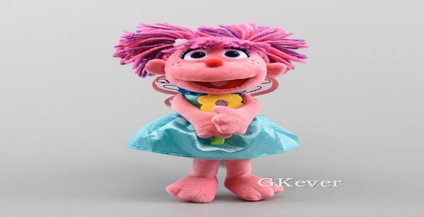 12quot30 cm Sesame Street Lovely Abby Cadabby Fairy Angel Plush Toys Baby Education Dolls Anime Plush Toys Doll Crianças GI3202256