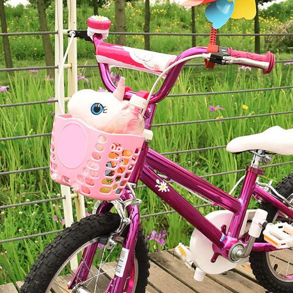 Bike Front Handlebar Basket Children Bicchice Bicchiera Pannier Hanging Beste Universal per la maggior parte della bici da bambino