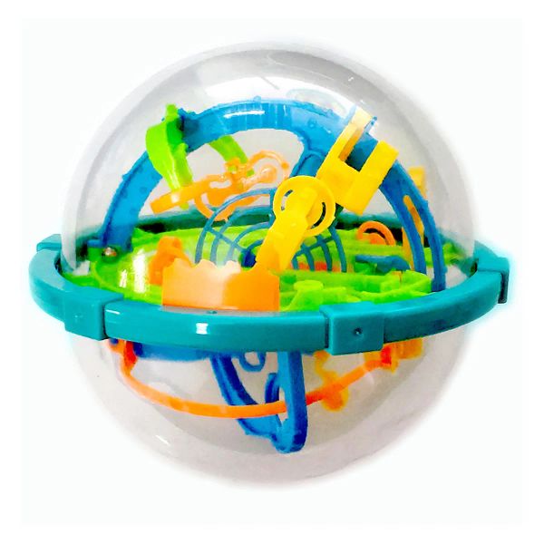 100 passi da 12 cm Intelletto 3D labirinto 3D perplesso barriere a sfera magnetica marmo puzzle stuzzicare gioco iq equilibrio giocattoli educativi per bambini