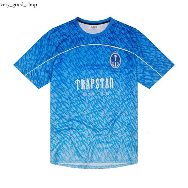 Herren T-Shirts Limited New Trapstar London Herren T-Shirt Kurzarm Unisex Blaues Hemd für Männer Mode Harajuku Tee Tops Männliche T-Shirts Y2K G230307 267