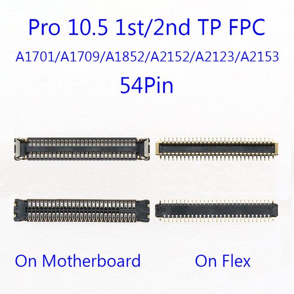 Tela de toque LCD Conector FPC para iPad Pro 10.5 1st A1701 A1709 2º A2152 A2153 PRO12.9 A1584 A1562 A1670 A1671