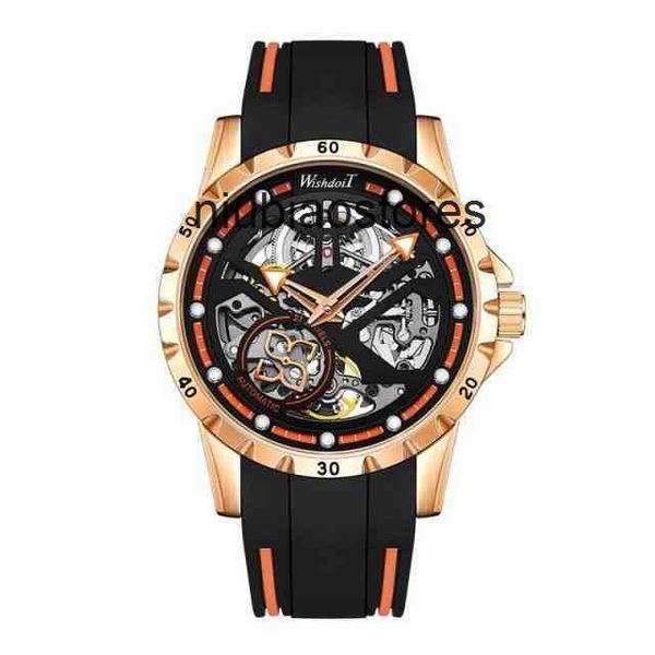 Registrierte Marke Deutsch automatisch mechanisch wasserdichte Band Herren Watch Racing Style Armswatches Edelstahl Designer