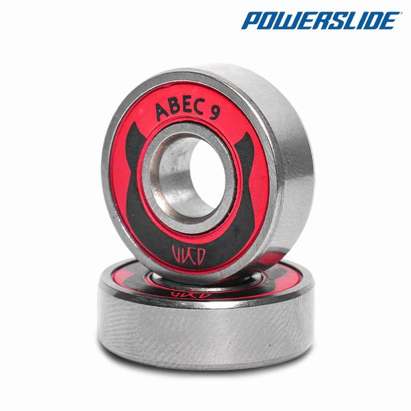 16pcs 100% Original Powerslide Skate Bearings Teufel ABEC 9 ILQ-9 Miniaturkugel Radialkugellager 608zz Professionelles Lager