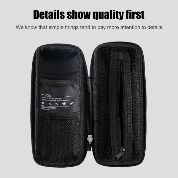 Bike Bag Bottle Gage Selder PVC Organizador de reparo à prova d'água PVC Caixas de armazenamento de óculos de bicicleta MTB Bolsa de ferramentas de bicicleta