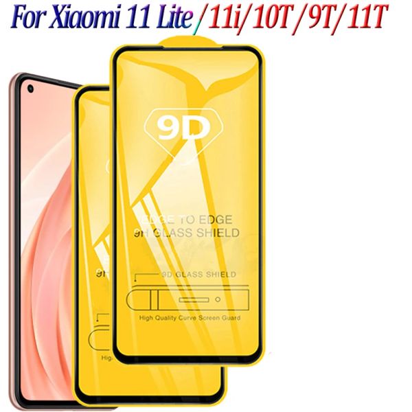1-5pcs Glas für Xiaomi 11t Pro Mi 11 Lite 5G NE Siebschütze MI 11-T 9T 10T Mi11 I Xiomi Mi 11i 11lite Mi11 Lite Glass