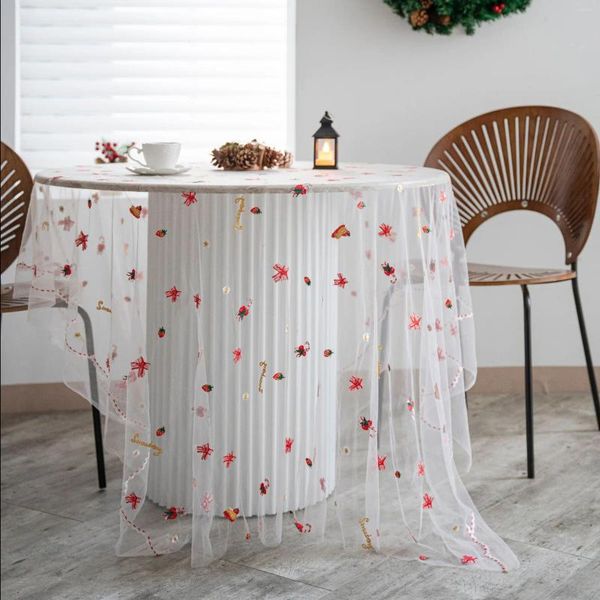 Tala de toalha de mesa Toculante de mesa Decoração de casamento no país