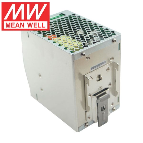 Média bem TDR-480-24 48 Industrial DIN Rail Places AC para DC 24V 48V 480W Fonte de alimentação de comutação trifásica com PFC