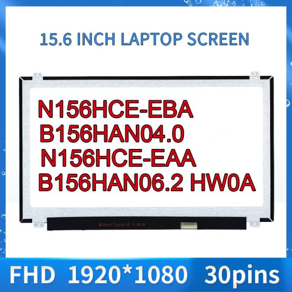 Screen N156HCEEAA N156HCEEAA REV.C1 N156HCEEBA B156HAN04.0 B156HAN06.2 LP156WF6SPK1 FHD IPS -Anzeige Matrix Laptop LCD -Bildschirm