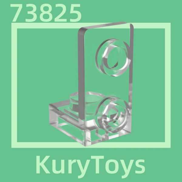 Kury Toys DIY MOC para 73825 100pcs Bloqueio de peças do bloco para suporte 1 x 1 - 1 x 2 invertido