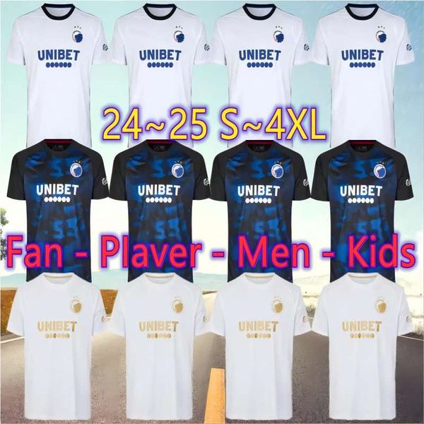 24t camisa de camisa Copenhagen FC Jersey 2023/24 Platinum Football Shirt Kit de camisa de futebol camisa de futebol Jersey