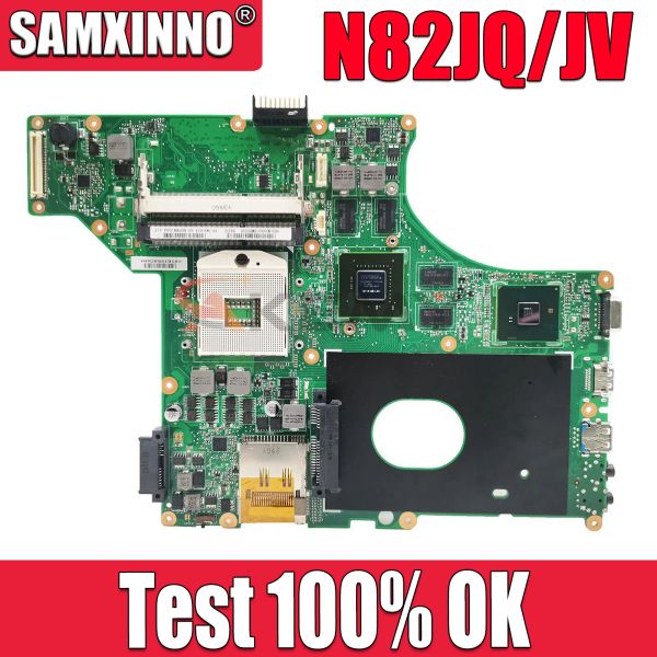 Motherboard N82JQ GT335M/1G GPU -Unterstützung für i7 CPU -Notebook -Mainboard für ASUS N82J N82JV N82JQ Laptop Motherboard 100% vollständig Testarbeit