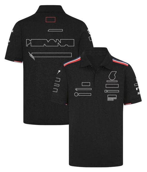 2024 F1 T-shirt Team Formula 1 Racing Polo Shirt Nuova stagionali Suit da pilota maglia Summer Men Women Plus size MZSA