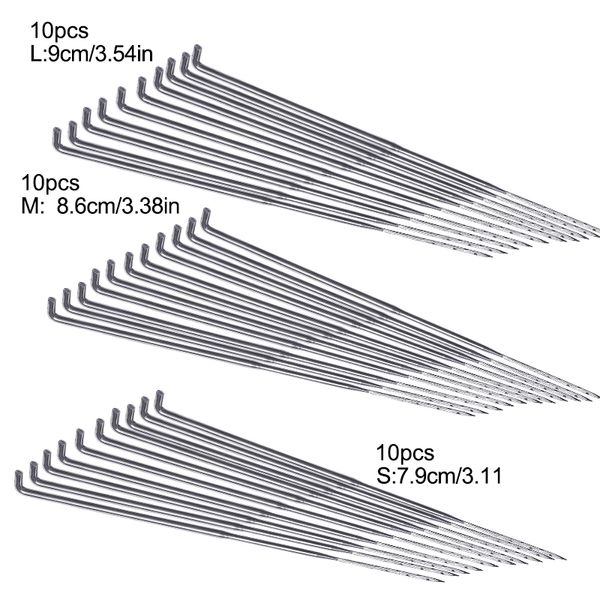 LMDZ 30pcs Kits de agulhas de feltragem de lã Felting DIY Supplies Ferramenta de feltro de feltragem Ferramenta com 10 agulhas de feltro com garrafa clara