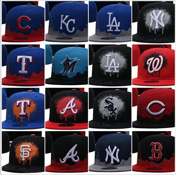 31 colori Yshun maschile maschi da baseball hats classici All teams Royal Blue Hip Hop Black Navy New York 