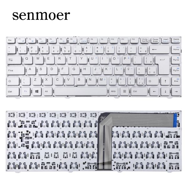 Keyboards Senmoer BR Brazil Laptop Teclado -Tastatur für Sony Vaio C14 VJC141F11X MP11J78PAF5167 MP11J78PA6F5172