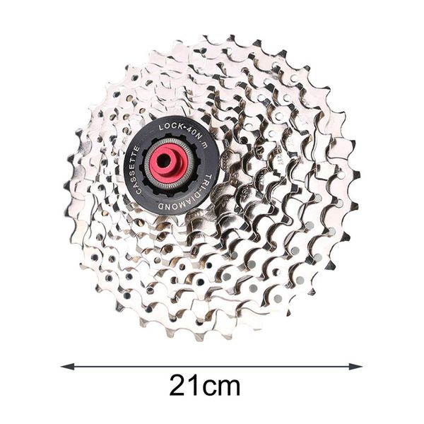 Mountain Bike Thread Flywheel 8 9 10 velocidades 11-25/11-36T Roda de torre dobrável de volante do volante do volante