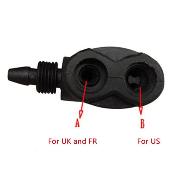 PCs Universal Fahrradfahrradzyklus -Reifenrohr Ersatz Presta Dual Head Lufpumpenadapter Ventil -Fahrradzubehör 2024 Neu