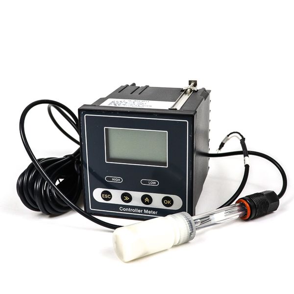 Misuratore di qualità dell'acqua digitale disciolto con tester di ossigeno pH conducibilità pH Conducibilità del misuratore di temperatura con pH