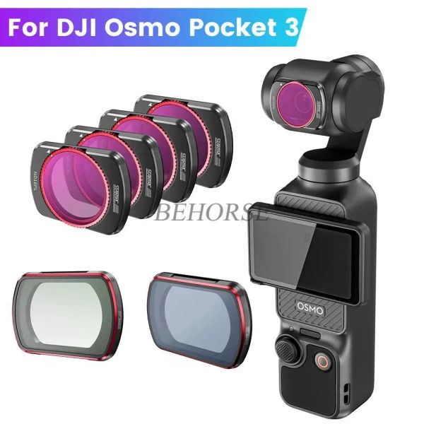 Zubehör Kamerafilter für DJI Osmo Pocket 3 Filter Einstellbarer CPL Star Night Polarization ND Handheld Gimbals Kamerasobjektivfilter