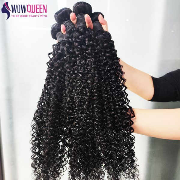 12a lockige Bündel menschliches Haar 28 30 32 Zoll Brasilianische menschliche Haarbündel 1/3/4pcs Remy Kinky Curly Haarextensions natürliche Farbe