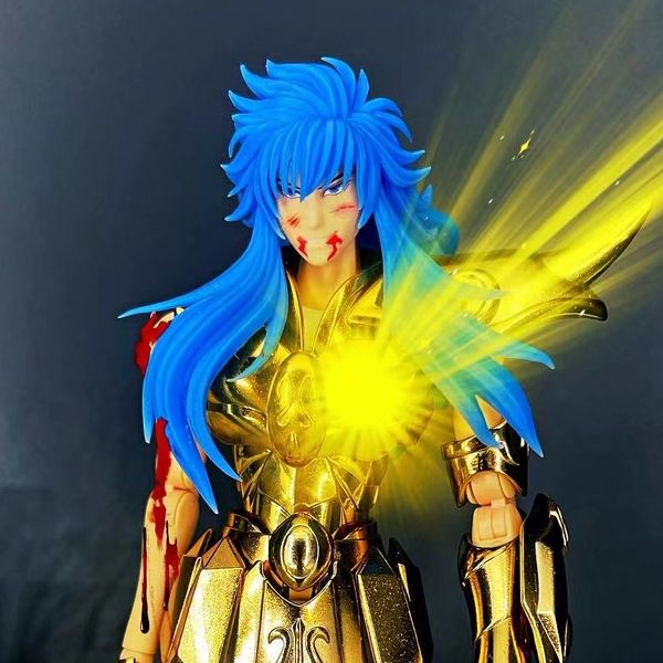 Saint Seiya Myth Tuch Ex Scorpio Cardia/Kardia Head Carving/4 Gesichter+Haare verloren