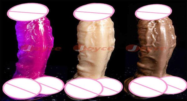 Os vibradores curvavam o cinto realista do vibrador no pênis grande pau gordo para homens lésbicas anal plug da próstata de massagem sexo brinquedo 110976966664