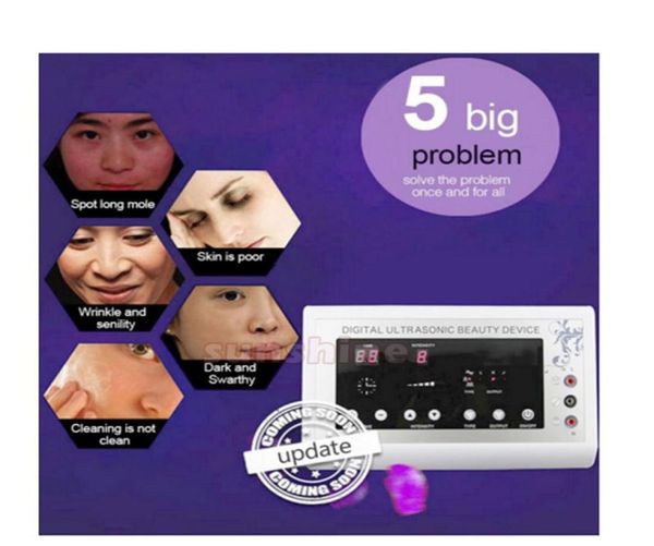 Ultraschall Ultraschall Hautspot Remover Mol Tattoo Entfernung Körpertherapie Face Spa Gerät Massage Instrument Beauty Machine3193319