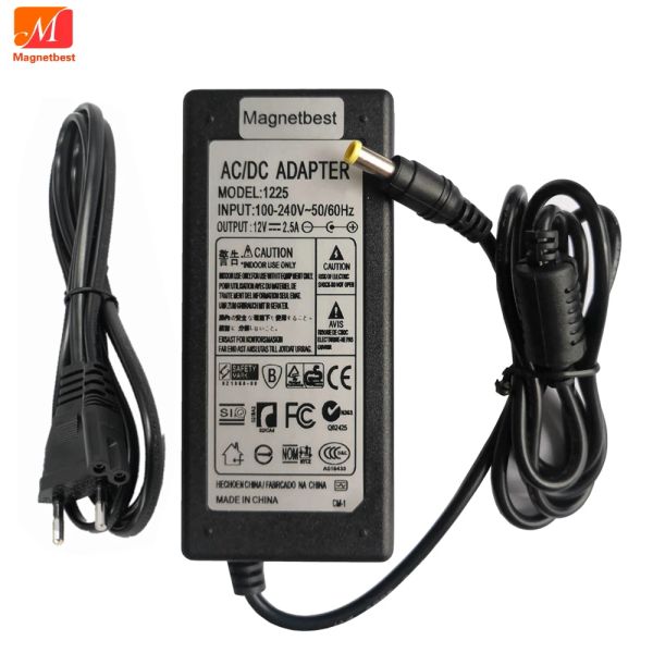 Carregador de adaptador CARGERS 12V AC / CC para Korg B1 B1BK B1WH B1SP 88KEY PIANO DIGITAL KA390 KA390 KSAS0251200250O5 CORBO DE FORNECIMENTO DE PODER