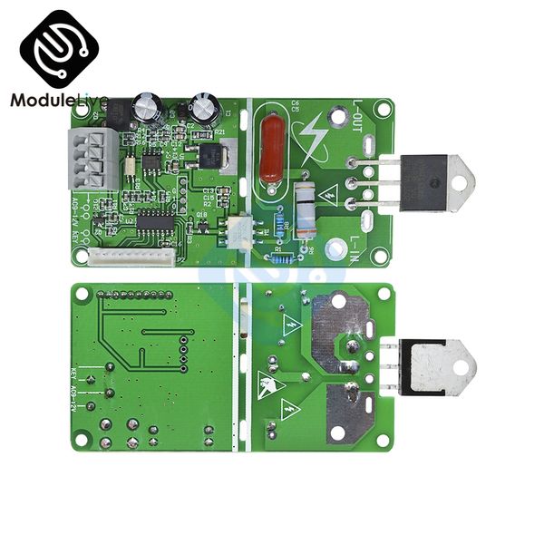 40A 100A LCD Dijital Çift Darbe Encoder Spot Kaynak Kontrol Kartı Modülü DIY 18650 Lityum Pil Grubu Kaynağı