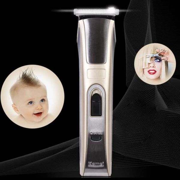 Trimmers Kemei KM5017 Elektrisches Haar Clipper High -Power -Männer Trimmer wiederaufladbar für Männer Baby Kinder Haustier Haarschneidmaschine EU -Stecker