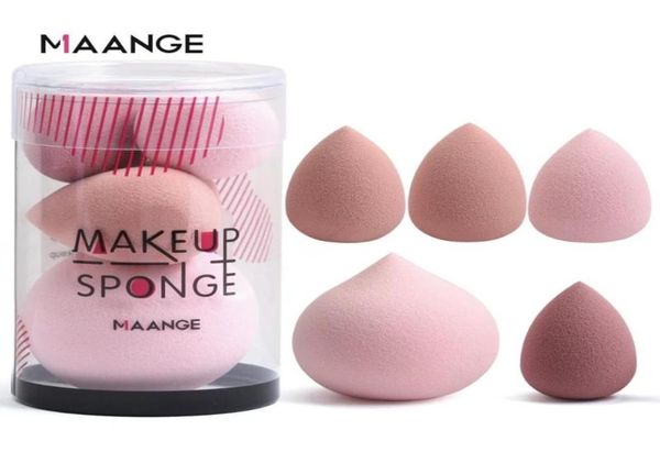 Esponjas aplicadores de algodão maange 45pcs mini maquiagem esponja molhada se torna maior bb creme cosmetic bufk foundation scealer Powde12722251