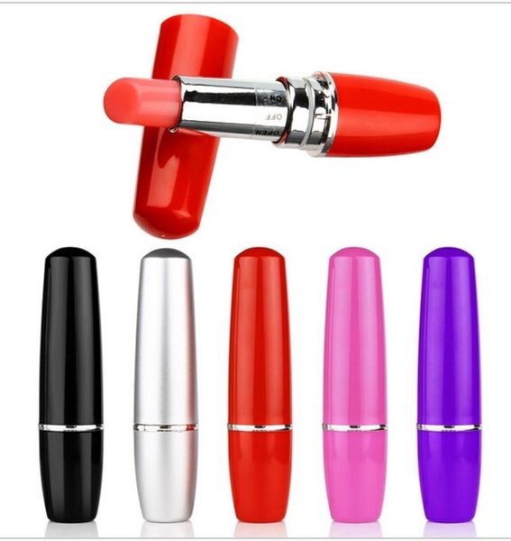 Mini vibratore rossetto Bullet vibrante discreto Discreta Lipstick Atmosfera Prodotti sessuali per donne masturbatore femminile giocattoli sessuali 5599974