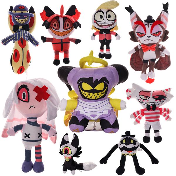 New Hazbin Hotel Hell Anime Inn Cartoon Series Куклы, чрезвычайно злой босс, окружающие куклы, плюшевые игрушки