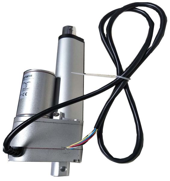 Actuatore lineare massimo da 150 mm a 12/24 V DC Max Brust con potenziometro e feedback per letto multifunzionale o tavolo di sollevamento