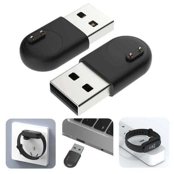 Mini Magnetic USB Ladegerät Dock Cradle für Xiaomi Mi Band 7 6 5 NFC 4 3 Ersatz tragbare Smart Bracelet Watch Ladebasis