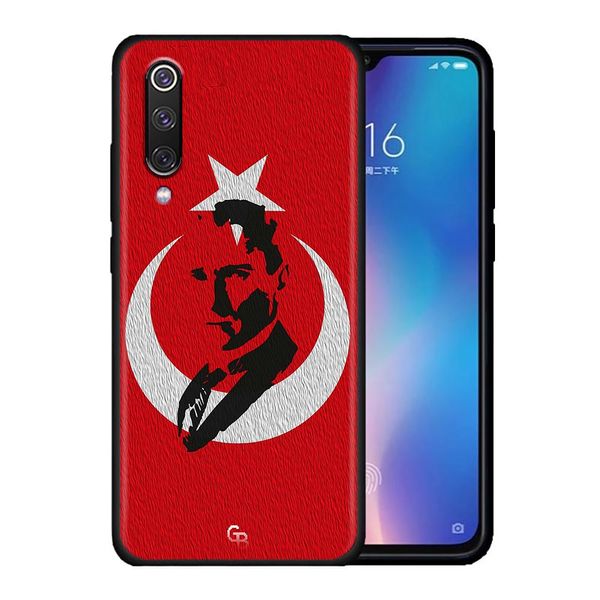 Xiaomi Mi A2 8 9 SE 9T 10 10T 10S CC9 CC9E NOT 10 Lite Pro 5G Yumuşak Silikon Kılıf Kapak Bayrağı Türkiye Antalya Wolf