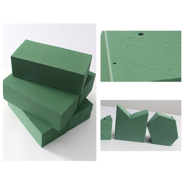 3/6pcs Flower Block Florist Florist Styrofoam Green Bricks Floral Articolo Clailedropship