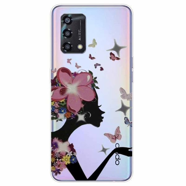 Для Reno 6 Lite / Reno 10 Pro 5G Case Global TPU Clear Soft Transparent Cover для Coppo Reno6 Lite Case Reno10 10pro Силикон