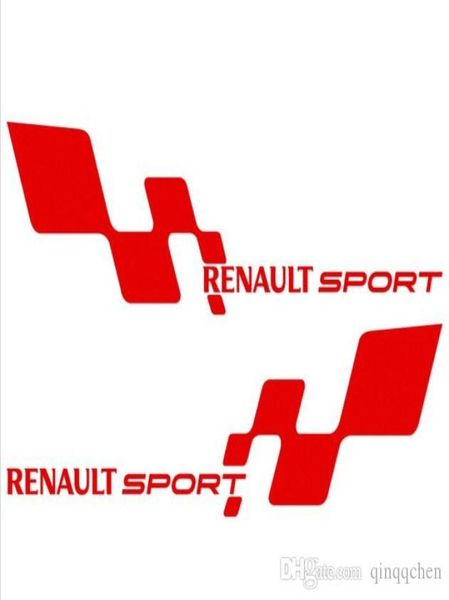 2PCSPAIR Su geçirmez quotrenault Sport Quotcar Çıkartma Renault Espace için 299cm Koleos Kadjar Captur Fluence Megane RSall C1732729