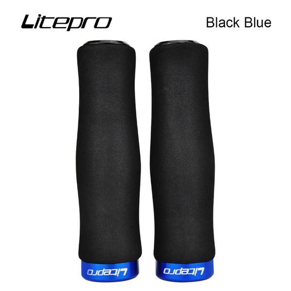 Bike pieghevole LitePro Ultra leggera a lumaca a faccia a faccia singola Grip MTB Mountain Bicycle 74G Impugnature manubinabile bloccabile