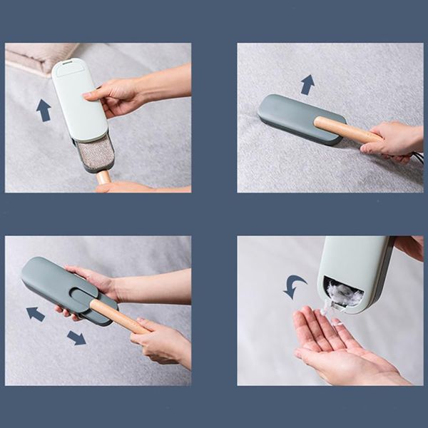 Hausreinigungswerkzeug Staubentfernung Reinigung Elektrostatische klebrige Bürste Haustier Haarentferner für Möbel Bettwäsche Kleidung Bett