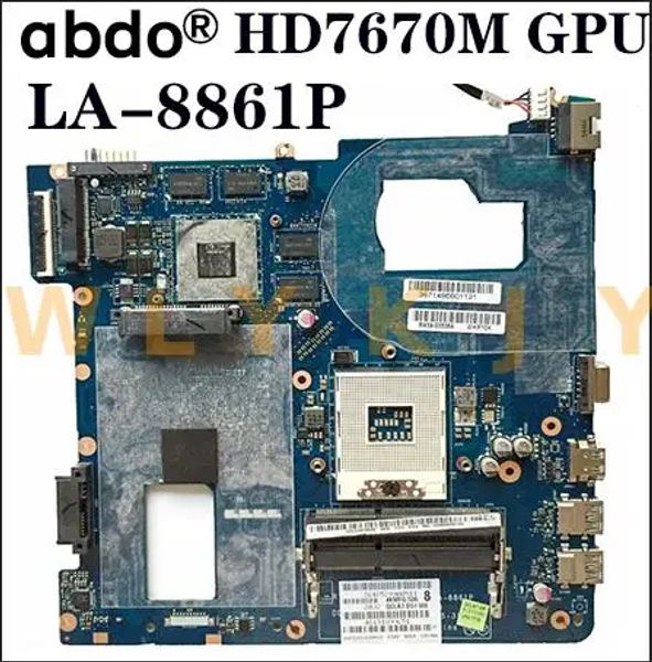 Placa -mãe para Samsung Np350v5c HD7670M 1GB HM76 Laptop Motherboard.BA5903537A QCLA4 LA8861P 2160833000 PROJETA MOTHER